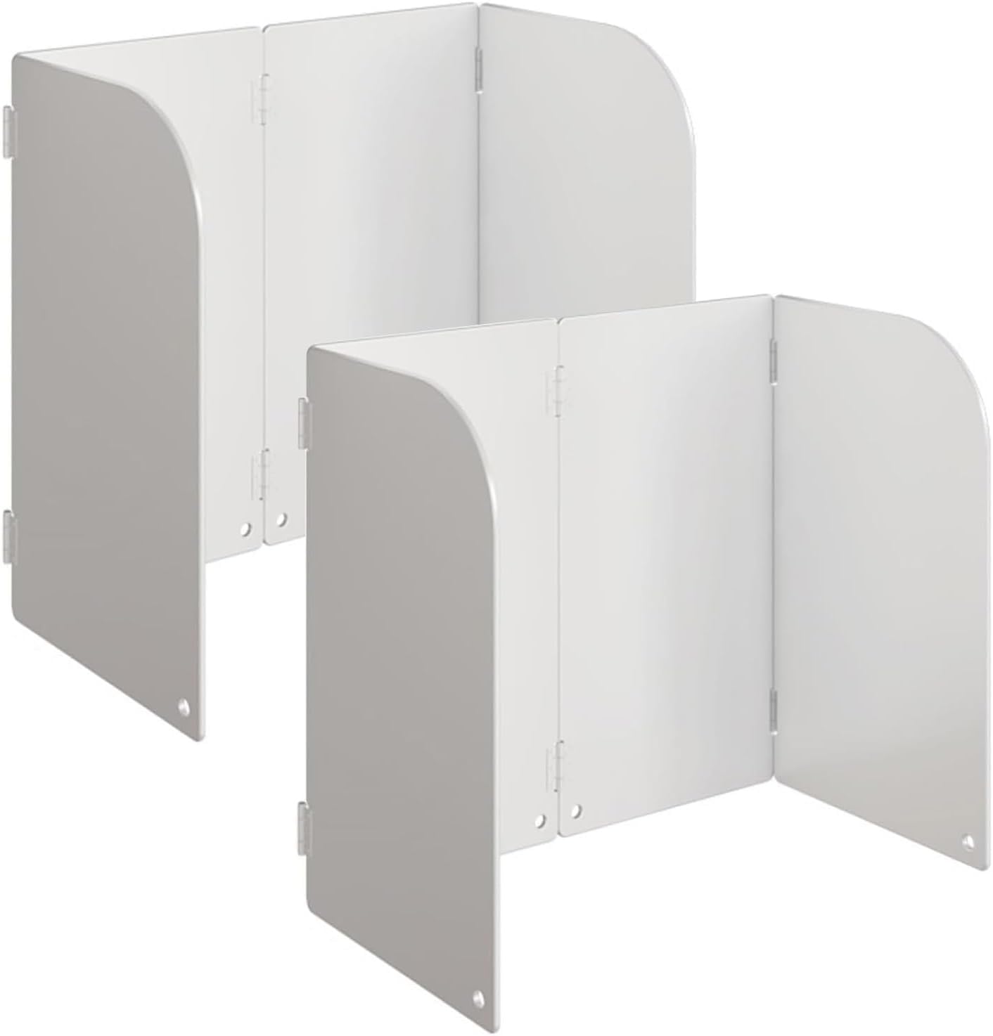 Protection anti-éclaboussures d'huile bloquant la graisse en acier inoxydable durable x2