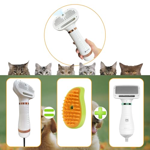 Pet-Grooming-Hair-Blow-Dryer-300-Watts-for-Small-and-Medium-Dogs-and-Cats-Pet-Hair-Dryer-for-Dogs-Grooming-at-Home-Pet-Hair-Removal-Comb-plus-Blue-Silicone-Pet-Wash-Massage-Brush - Cucciolini Doodles   Pet-Grooming-Hair-Blow-Dryer-300-Watts-for-Small-and-Medium-Dogs-and-Cats-Pet-Hair-Dryer-for-Dogs-Grooming-at-Home-Pet-Hair-Removal-Comb-plus-Blue-Silicone-Pet-Wash-Massage-Brush
