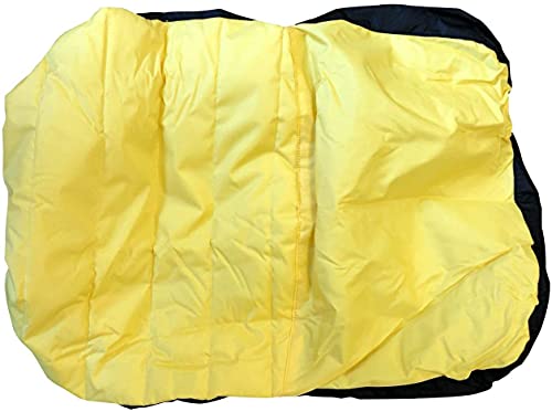 Virtionz Riding Lawn Mower Seat Cover (Medium) Lp92324 Fits John Deere Mower Tractor & Gator Seats Up To 15" High(Four Convenient Pockets) #TOP6