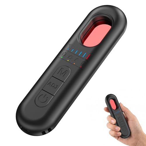 ABSYLOVCK AI Hidden Camera Detector 2026 Upgraded Anti-Spy Bug Detector GPS Tracker & Listening Device Detector RF Signal Scanner for Hotel Airbnb Office Home Car Bathroom Travel Security