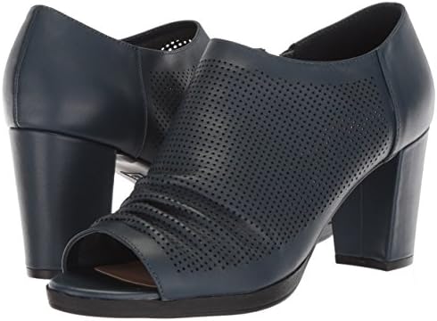 Bella Vita Women's Liza Platform, Navy Leather, 11 Narrow | Image 6