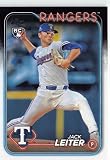 2024 Topps Update #US156 Jack Leiter Rookie Card