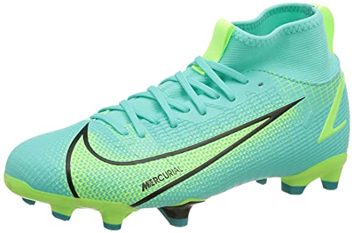 Nike Mercurial Superfly Academy MG CV1127-403 Boys Soccer Shoes (Turq/Glow)