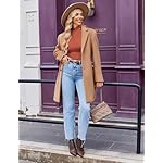 Ekouaer Women's Mock Turtleneck Long Sleeve Shirts Ribbed Knit Lightweight Pullover Sweater Stretch Fitted Thermal Top - Image 5