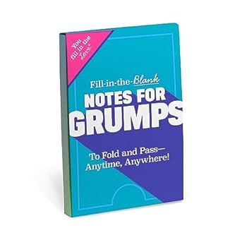 Office Product Knock Knock Fill in the Love Notes for Grumps Book