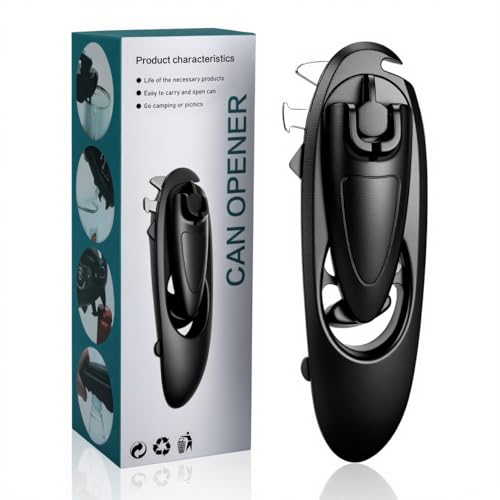 8 in 1 Multifunctional Can Opener with Magnetic Handle
