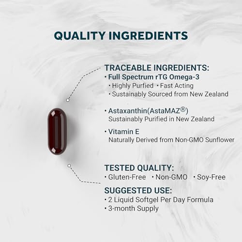Image of Naturalis Ultra rTG Omega 3 Fish Oil 1800mg 180 Softgels | IFOS Certified