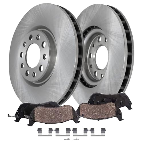 Image of Detroit Axle - Front Brake Kit for 2015-2017 Chrysler 200
