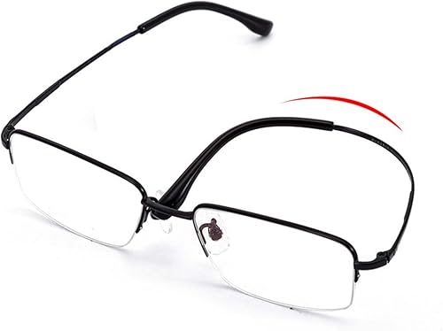 Miniatura 6 de 1 par de lentes de repuesto para marco de gafas, accesorios para patillas, color negro