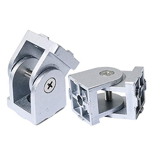 KOOTANS 2pcs lot Zinc Alloy Flexible Pivot Joint Connector for Aluminum Extrusion Profile 3030 Series Slot 8mm