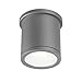 WAC Lighting FM-W2605-GH Tube 5" Outdoor LED Flush Mount, Small, White/Graphite