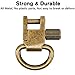 DDOUT Two Point Rifle Sling Swivels Mounts, Heavy Duty Attachment Clip for 2 Point and Traditional Sling, 2 Pack