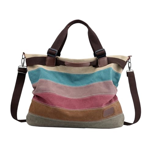Sac cabas toile pour femme VANZACK : grand sac bandoulière décontracté et léger