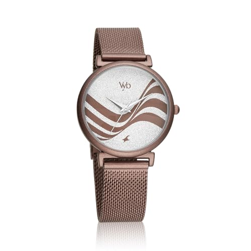 Fastrack Vyb Seeker Quartz Analog Silver Dial Stainless Steel Strap Watch for Girls-FV60013QM01W (B0CT8PGYZ6) Amazon Price History, Amazon Price Tracker