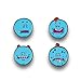 Enamel Pin | Rick and Morty Meeseeks Lapel, Backpack Pins, 4 Pack