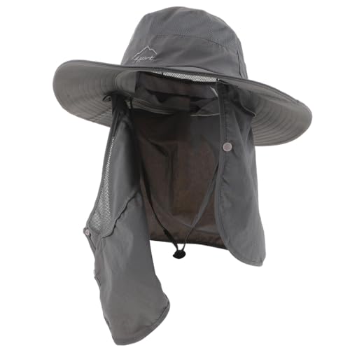 Chapeau de soleil large bord x5 réglable et respirant pour rando - 3