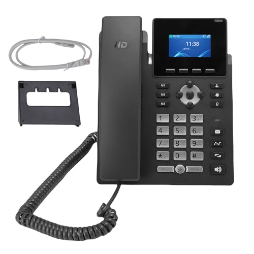 Teléfono IP BONKZEBU SIP T34W WiFi con pantalla 2.4'' miniatura 1