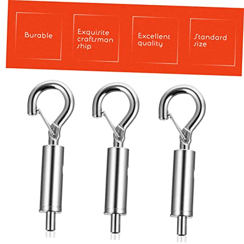 Paquete de 6 tensores para cables con gancho y ojal de cobre marca GLEAVI miniatura 2