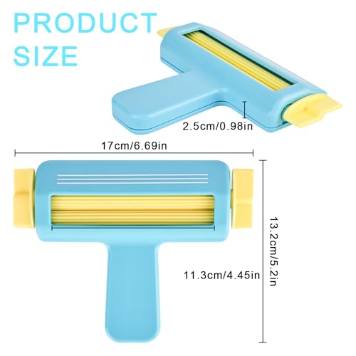 Trendecor Papier Crimper, Crimper Papier 17.5 cm Papier Quilling Werkzeug zur Herstellung Bastelwerkzeuge Bastelpapiercrimper Wellpappenmaschine für DIY-Kunst von Wellenformen