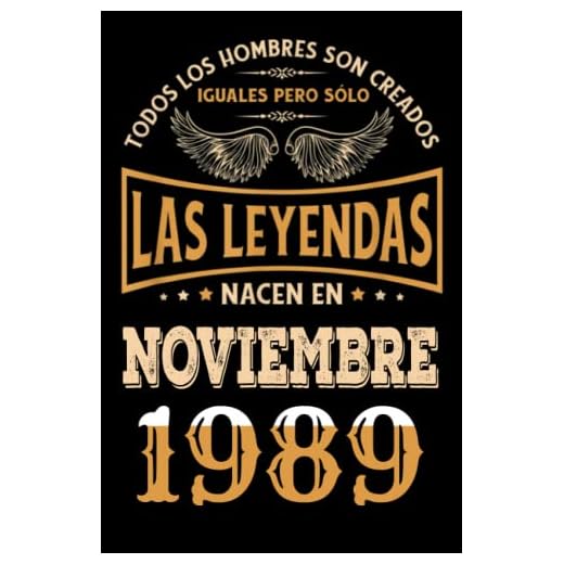 Regalo de 33 Cumpleaños Para Hombre : Las Leyendas Nacen en Noviembre 1989: Regalos de Cumpleaños Vintage Para El Marido Hermano Papá Amigos, Cumplir ... en Noviembre de 1989, Cuaderno de Cumpleaños.