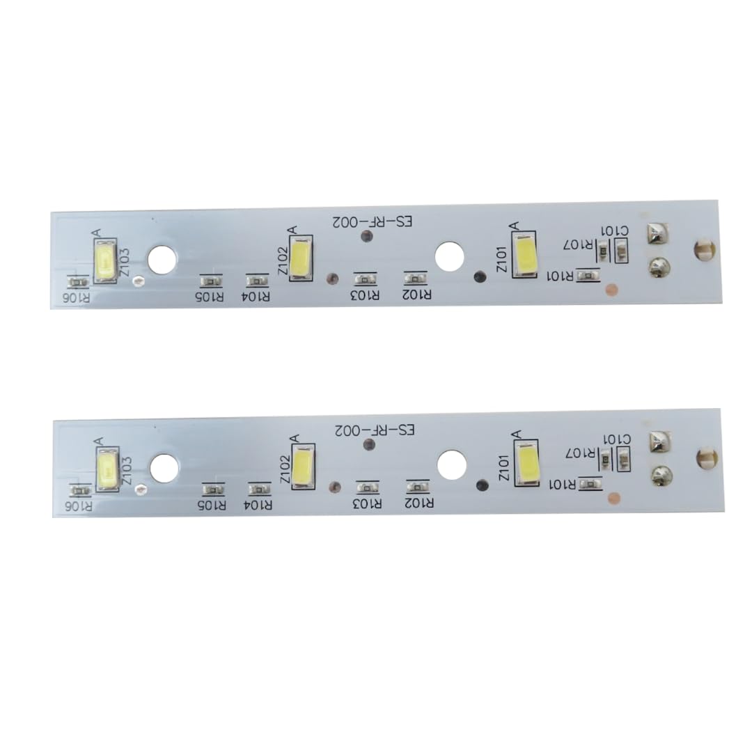 Photo 1 of 2X Refrigerators LED Light Board for GE GSS25GYPBCFS, GSS25GYPECFS,GSS25GYPFCFS,GSS25GYPJCFS,GSS25IENWHDS,for 4468532, EAP11767930, LED3344588 Update Version by Koerlam