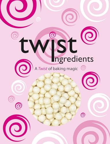 Twist Ingredients - Twist Ingredients - Confectionery - White Chocolate Malt Balls Cake Topper Sprinkles, 700g. Chocolate Ball With A Crisp Centre, Snowball Cupcake Decoration for Birthdays, Parties, Drinks and Ice Cream