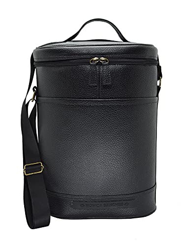 Wine Bag Monica Sanches - Bolsa Térmica para Vinho 2 Garrafas - Preta