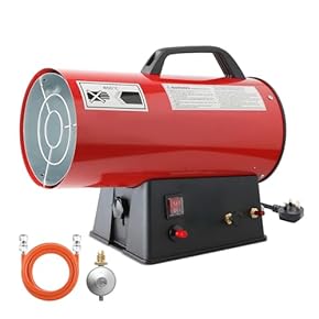 Draper 04174 - 230V Diesel And Kerosene Space Heater, 51,200 BTU/15kW