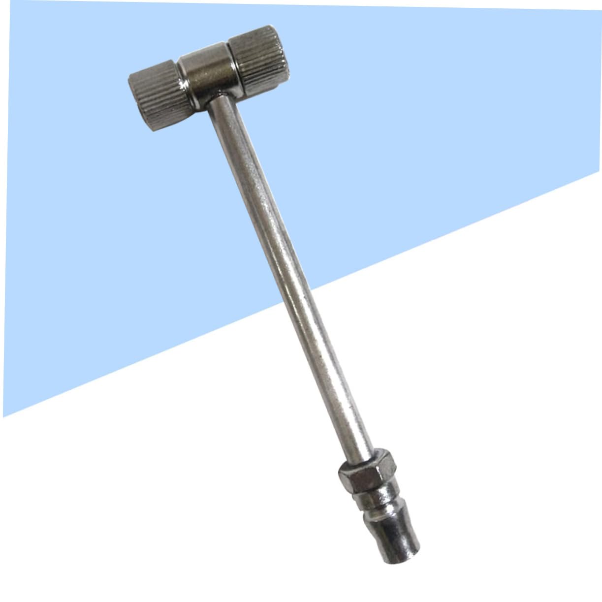 Mikinona Inflatable Pole Tire Inflation Chuck Metal Air Chuck for Car t Shaped Air Chunk Durable Construction