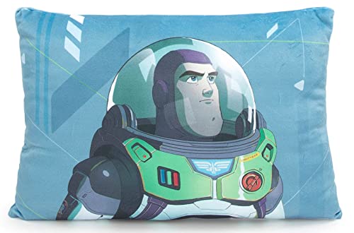 Jay Franco Disney Pixar Lightyear Decorative Pillow - Super Soft Throw Plush Pillow Features Buzz - Measures 10 X 14 Inches (Official Disney Pixar Product) #TOP14