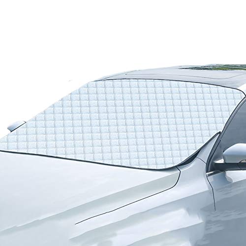 CARCOVER Couverture Pare-Brise Voiture Pare-Brise Avant Extérieur Tous Temps Proof Sun UV Rain Neige Pluie Convient Plupart Voitures (Size : Sedan) Cover