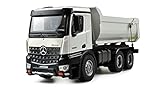 Contenu : 1 pièce Amewi Mercedes-Benz 22413 Camion Benne Pro en métal 2,4 GHz RTR Blanc