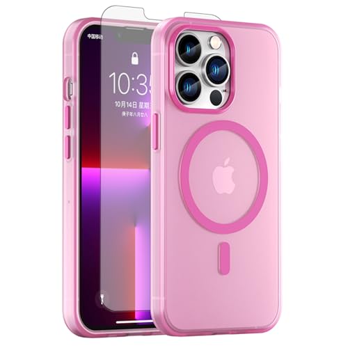 Coque iPhone 13 Pro antichoc avec verre trempé et anneau magnétique Magsafe Asuwish
