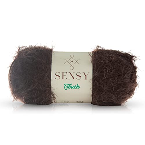 Sensy Touch Pelote de laine Marron clair Calibre 3 99,2 g 260 m