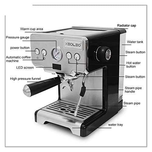 Cafetera espresso con bomba sumergible ajustable miniatura 4