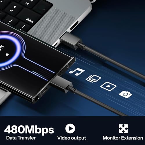 Image of Samsung Original 45W Type C to C 3.3 Ft Fast Charging USB C Cable High-Speed & Data Transfer Compatible with Samsung F16 /F06, F15 /F05 /F55 5G, F14 /F04 /F34 /F54, F23 /F13 /F04 /F45 /F12 (SMG-CBL-BLK-1)