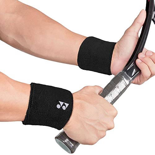 Munhequeira Yonex Pequena - Preta (embalagem com 2 unidades)