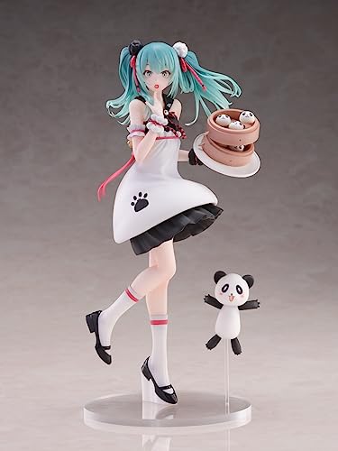 SEGA Hatsune Miku Statuette PVC SPM Miku Panda Bun 23 cm