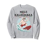 Photo Gallery mele kalikimaka hawaii tropicale natale surf santa felpa Photo Gallery mele kalikimaka hawaii tropicale natale surf santa felpa