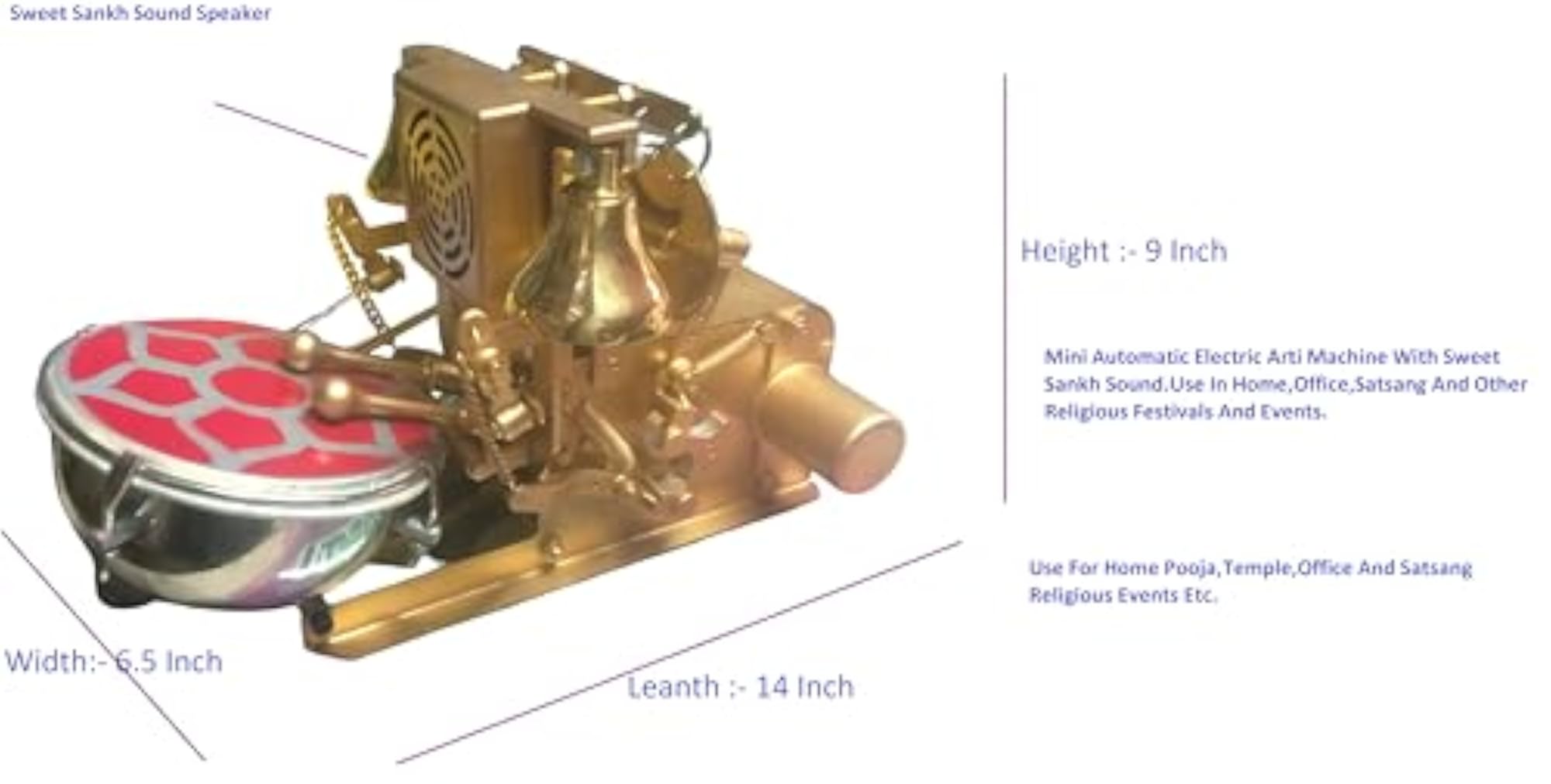 Fully Automatic Electric Arti Machine Nagara