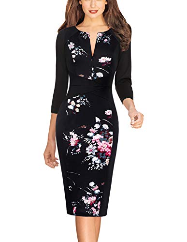 Abito da donna a tubino con cerniera frontale