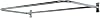 26 D Shower Rod 48 x 26
