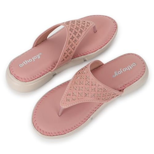 Image of ORTHO JOY doctor Fancy Slipper for women || Orthopedic Women's Fancy Sandal For Women