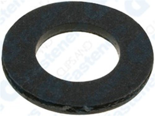 50 Black Fibre Oil Drain Plug Gaskets 12mm I.D. 22mm OD