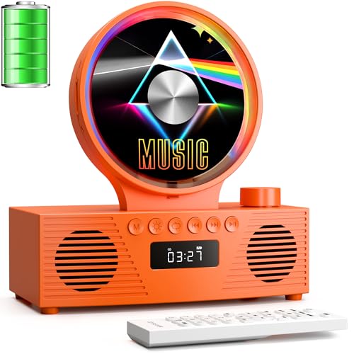 Desktop CD Player with Speakers by ROADOM