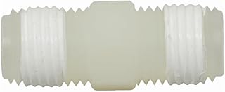 SpectraPure Nylon Hex Nipple 1/4in MPTxMPT fitting (MPT -NY-NP-HEX-4)