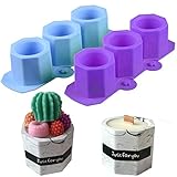 【Wiederverwendbare DIY-Formen】 Gartenpflanzer Vase Aschenbecherform ist wiederverwendbar, antihaftbeschichtet; Einfach zu bedienen und zu reinigen. Flexibel und dennoch auf lange Sicht leicht zu pflegen.