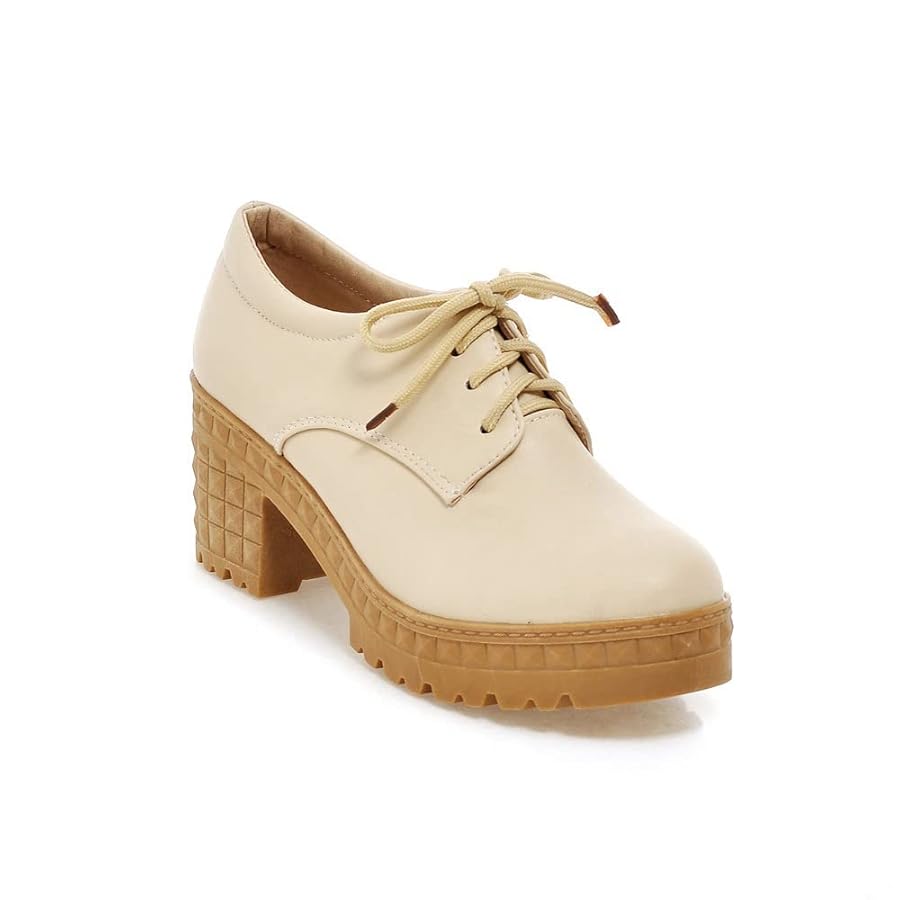 Beautifical LosAngels モカシン ブーツ9 D Womens Brogue Carved Lace Up Flat Low Heel Shoes Dress Work