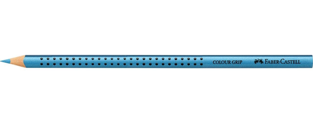 Faber-Castell Colour Pencil Colour Grip Blue Metallic