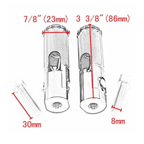 Pédales arrière de scooter pliables pour remplacer les repose-pieds - 4
